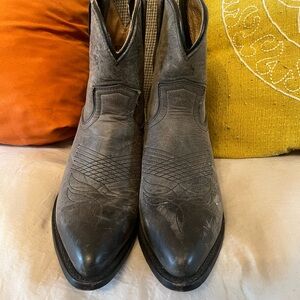 Frye Black Western Cowboy Boots